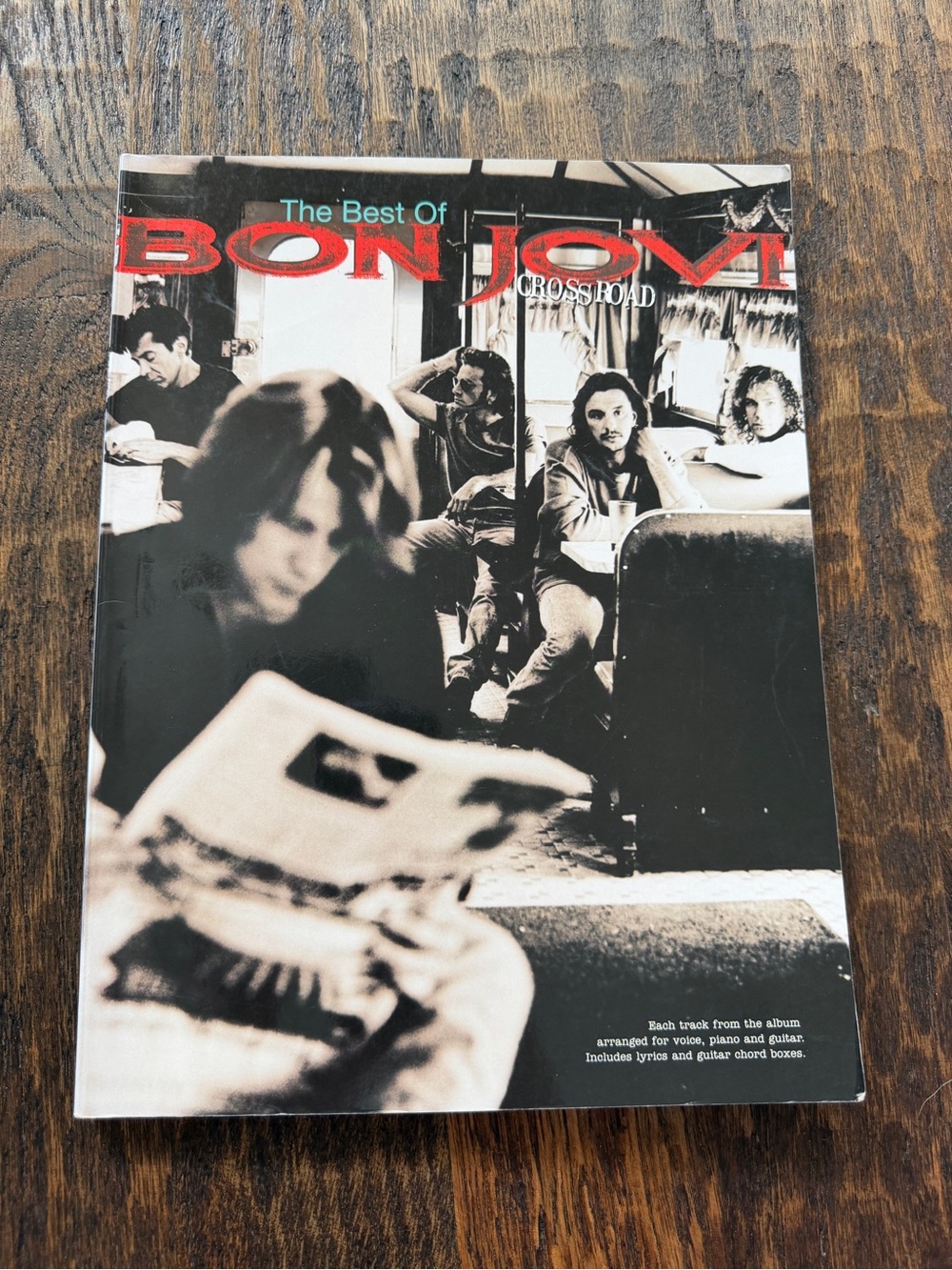 Bon Jovi Cross Road Best of Songbook 1994 UK Edition Piano Vocal Guitar PVG